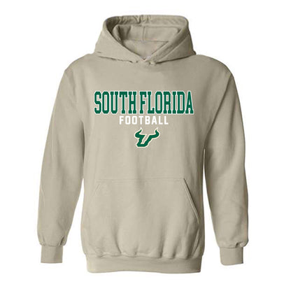 USF - NCAA Football : Locklan Hewlett - Classic Shersey Hooded Sweatshirt-0
