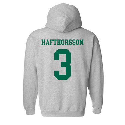  - NCAA Men's Soccer : Dagur Hafthorsson - Classic Shersey Hooded Sweatshirt-1