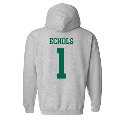 USF - NCAA Football : Jonathan Echols - Classic Shersey Hooded Sweatshirt-1