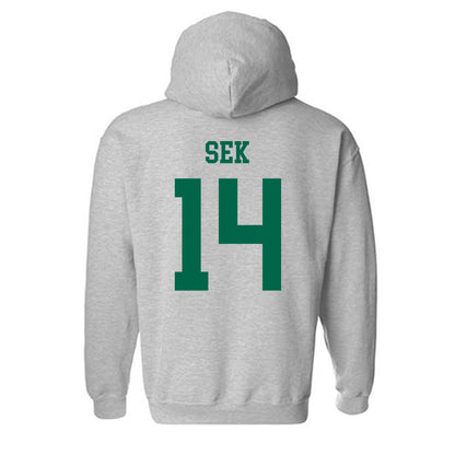 USF - NCAA Beach Volleyball : Josephine Sek - Classic Shersey Hooded Sweatshirt-1