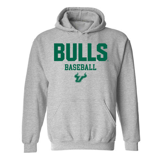 USF - NCAA Baseball : Jack Nedrow - Classic Shersey Hooded Sweatshirt-0