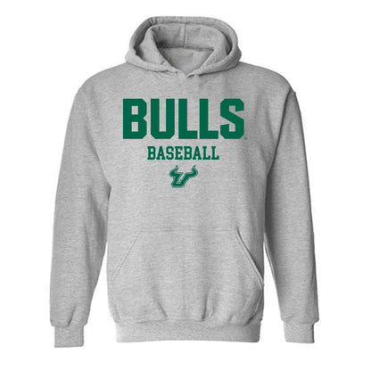 USF - NCAA Baseball : Eli Pitts - Classic Shersey Hooded Sweatshirt-0