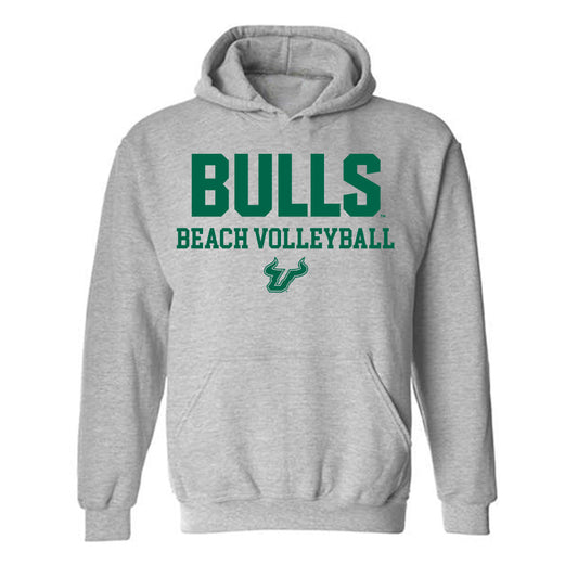 USF - NCAA Beach Volleyball : Abigail Lagemann - Classic Shersey Hooded Sweatshirt-0