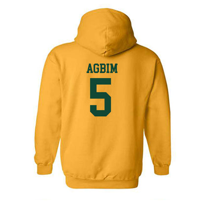 Baylor - NCAA Men's Basketball : Obi Agbim - Sports Shersey Hooded Sweatshirt-1