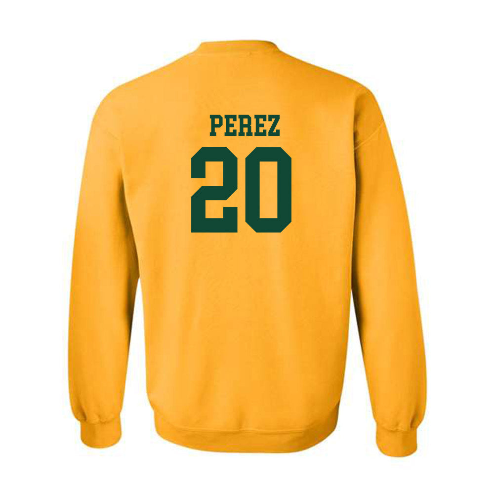 Baylor - NCAA Men's Basketball : Maikcol Perez - Sports Shersey Crewneck Sweatshirt-1