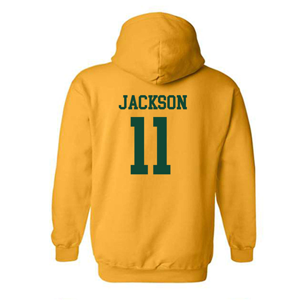 Baylor - NCAA Men's Basketball : Kaleb Jackson - Sports Shersey Hooded Sweatshirt