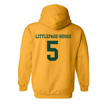 Baylor - NCAA Women's Basketball : Darianna Littlepage-Buggs - Sports Shersey Hooded Sweatshirt