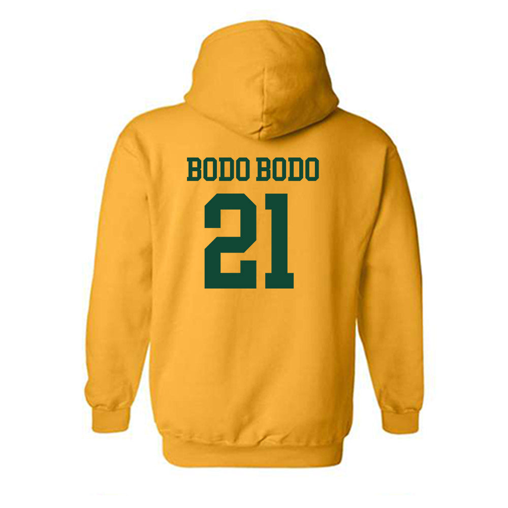 Baylor - NCAA Men's Basketball : Juslin Bodo Bodo - Sports Shersey Hooded Sweatshirt-1