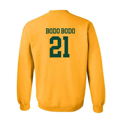 Baylor - NCAA Men's Basketball : Juslin Bodo Bodo - Sports Shersey Crewneck Sweatshirt-1