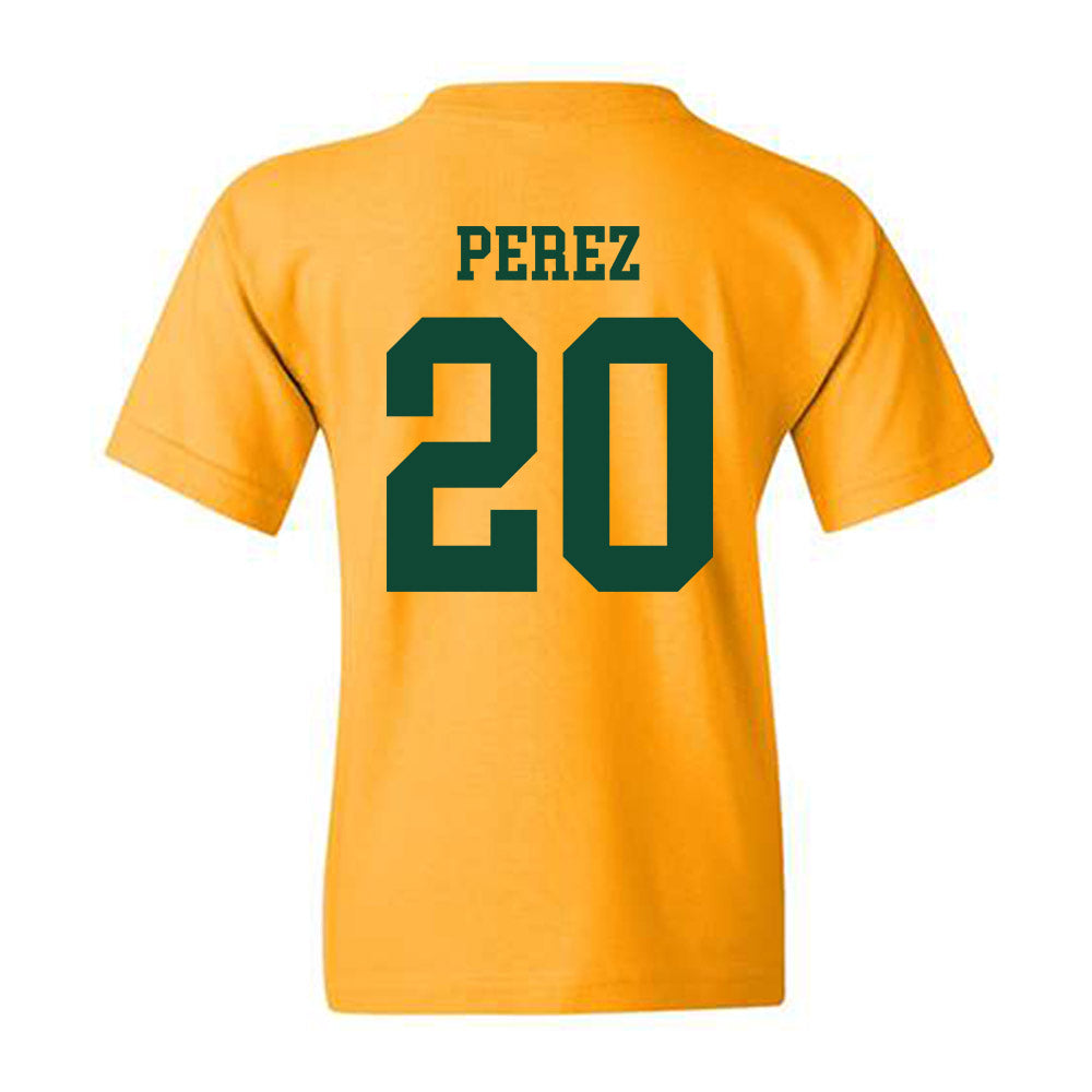 Baylor - NCAA Men's Basketball : Maikcol Perez - Classic Shersey Youth T-Shirt-1