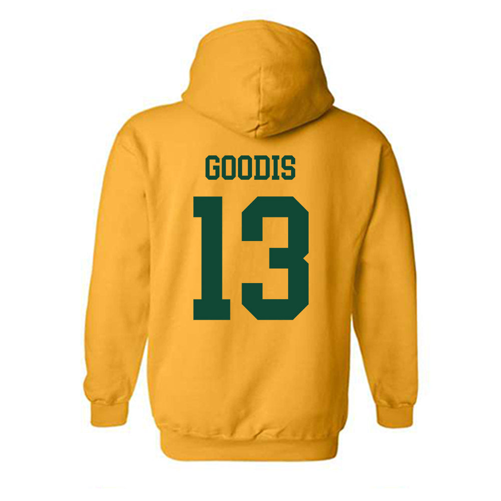 Baylor - NCAA Men's Basketball : James Goodis - Classic Shersey Hooded Sweatshirt-1