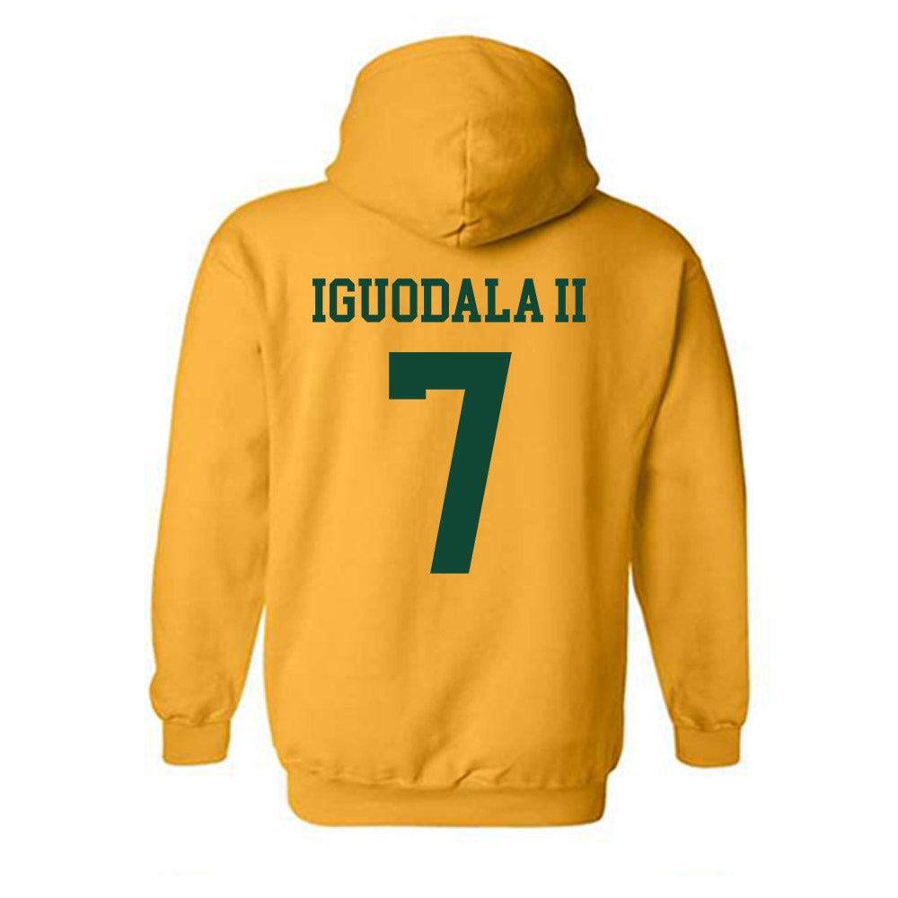 Baylor - NCAA Men's Basketball : Andre Iguodala II - Classic Shersey Hooded Sweatshirt-1