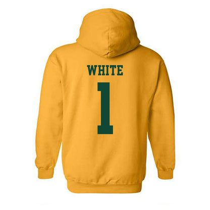 Baylor - NCAA Men's Basketball : Jaylon White - Classic Shersey Hooded Sweatshirt-1