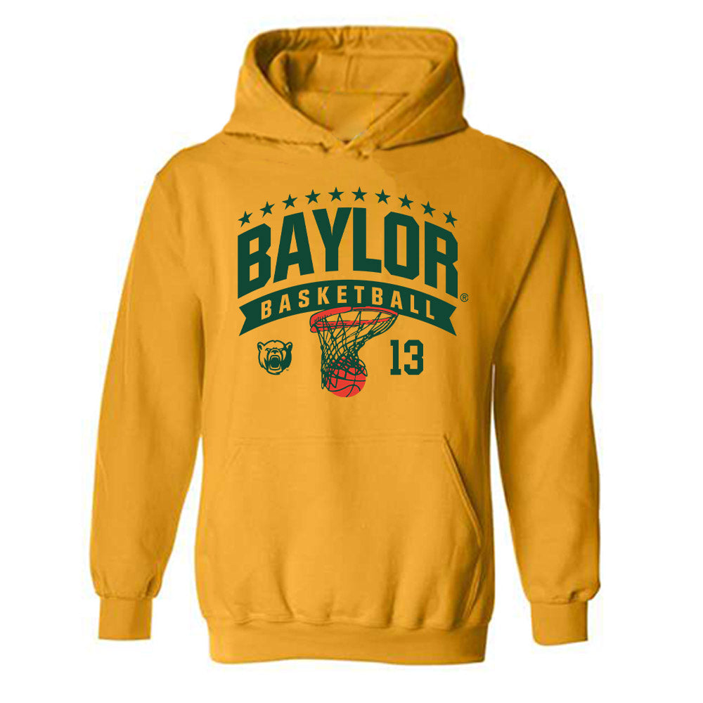 Baylor - NCAA Men's Basketball : James Goodis - Classic Shersey Hooded Sweatshirt-0