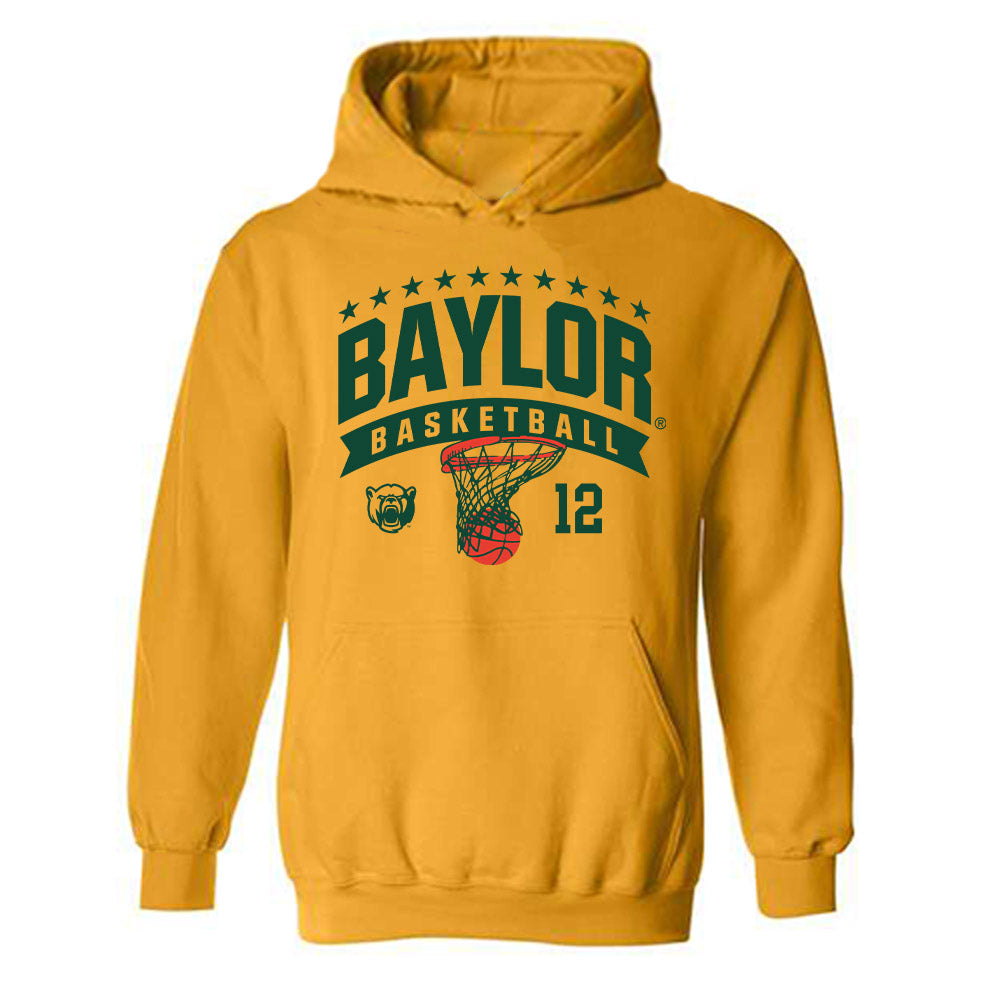 Baylor - NCAA Men's Basketball : Michael Rataj - Classic Shersey Hooded Sweatshirt-0