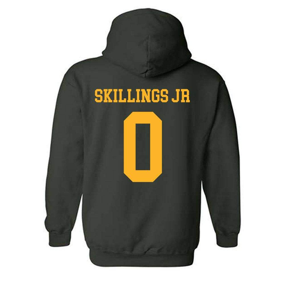 Baylor - NCAA Men's Basketball : Daniel Skillings Jr - Classic Shersey Hooded Sweatshirt-1