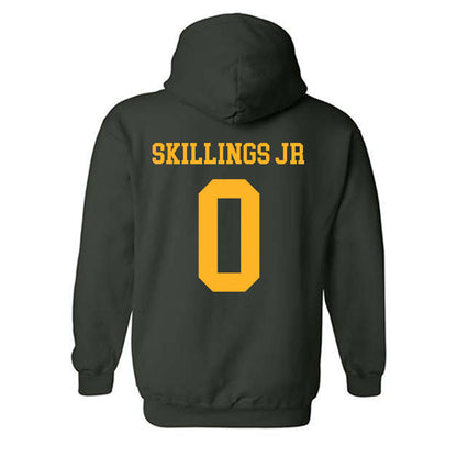 Baylor - NCAA Men's Basketball : Daniel Skillings Jr - Classic Shersey Hooded Sweatshirt-1