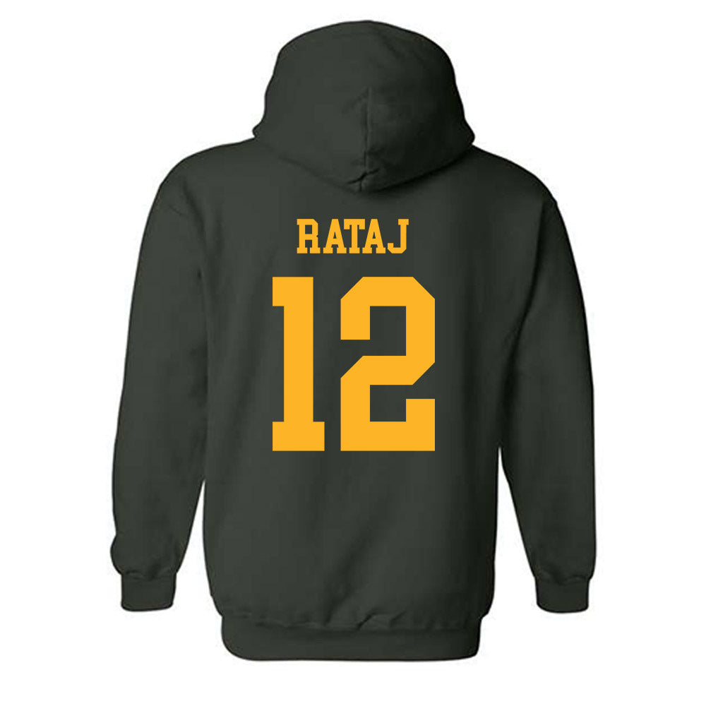 Baylor - NCAA Men's Basketball : Michael Rataj - Classic Shersey Hooded Sweatshirt-1