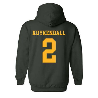 Baylor - NCAA Men's Basketball : Will Kuykendall - Classic Shersey Hooded Sweatshirt-1