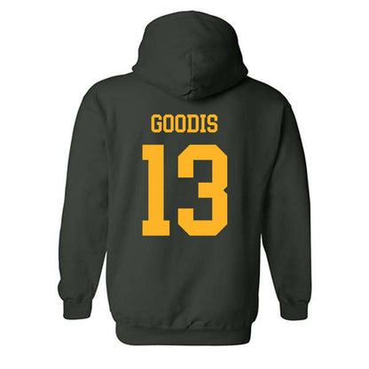 Baylor - NCAA Men's Basketball : James Goodis - Classic Shersey Hooded Sweatshirt-1