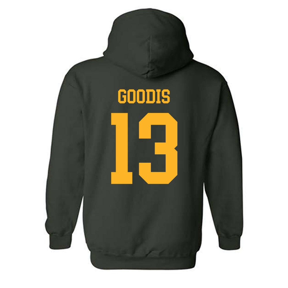 Baylor - NCAA Men's Basketball : James Goodis - Sports Shersey Hooded Sweatshirt-1