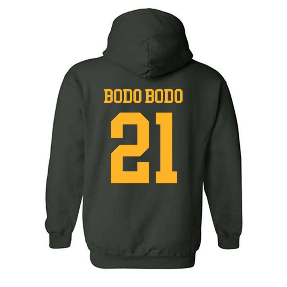 Baylor - NCAA Men's Basketball : Juslin Bodo Bodo - Sports Shersey Hooded Sweatshirt-1