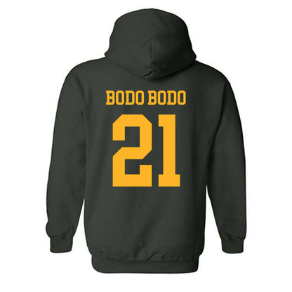 Baylor - NCAA Men's Basketball : Juslin Bodo Bodo - Sports Shersey Hooded Sweatshirt-1