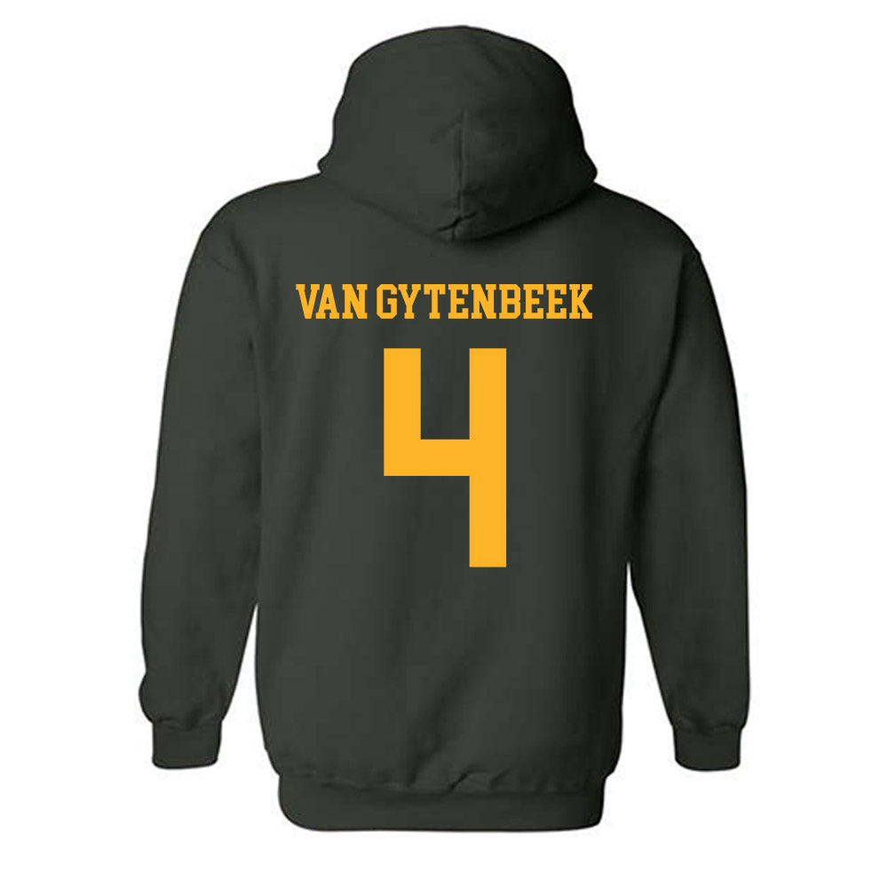 Baylor - NCAA Women's Basketball : Jana Van Gytenbeek - Sports Shersey Hooded Sweatshirt