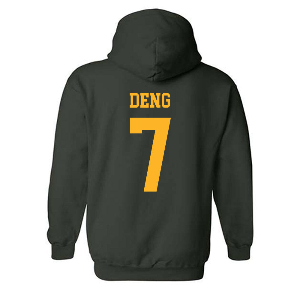 Baylor - NCAA Women's Basketball : Yuting Deng - Sports Shersey Hooded Sweatshirt-1
