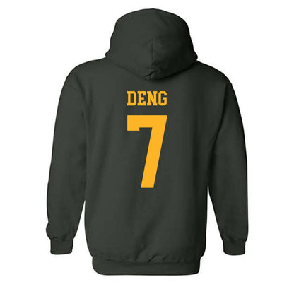 Baylor - NCAA Women's Basketball : Yuting Deng - Sports Shersey Hooded Sweatshirt-1