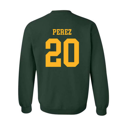 Baylor - NCAA Men's Basketball : Maikcol Perez - Sports Shersey Crewneck Sweatshirt-1