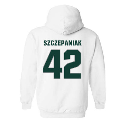 Michigan State - NCAA Baseball : Ryan Szczepaniak - Hooded Sweatshirt Classic Shersey