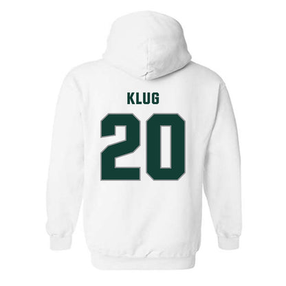 Michigan State - NCAA Baseball : Josh Klug - Hooded Sweatshirt-1