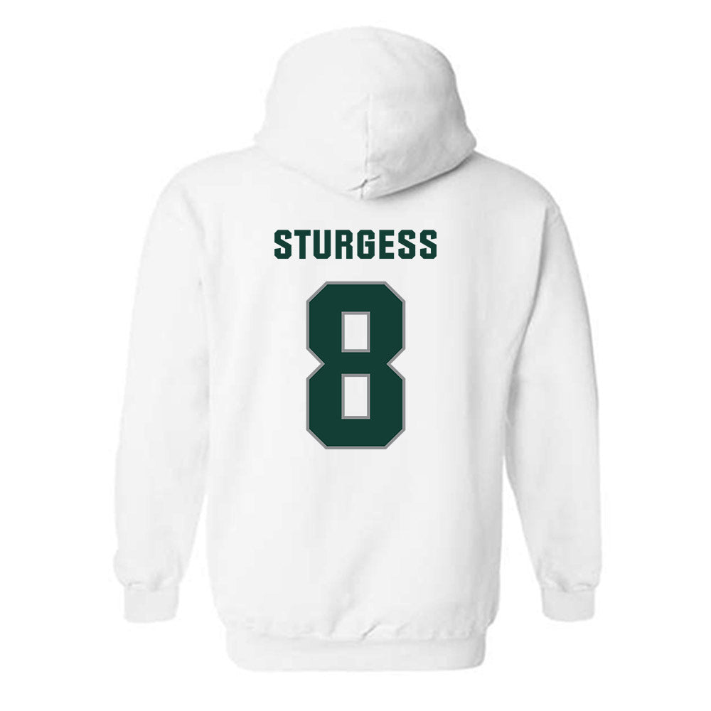 Michigan State - NCAA Baseball : Isaac Sturgess - Hooded Sweatshirt-1