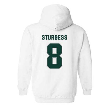 Michigan State - NCAA Baseball : Isaac Sturgess - Hooded Sweatshirt-1