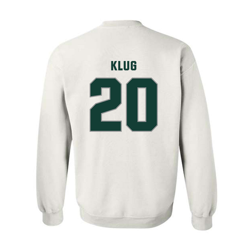 Michigan State - NCAA Baseball : Josh Klug - Crewneck Sweatshirt-1