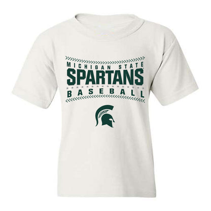 Michigan State - NCAA Baseball : Isaac Sturgess - Youth T-Shirt-0