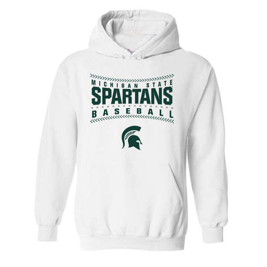 Michigan State - NCAA Baseball : Nicklas Williams - Hooded Sweatshirt Classic Shersey