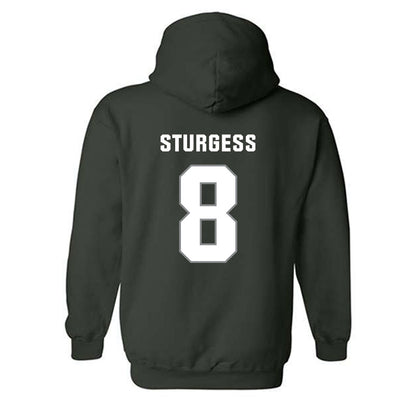 Michigan State - NCAA Baseball : Isaac Sturgess - Hooded Sweatshirt-1