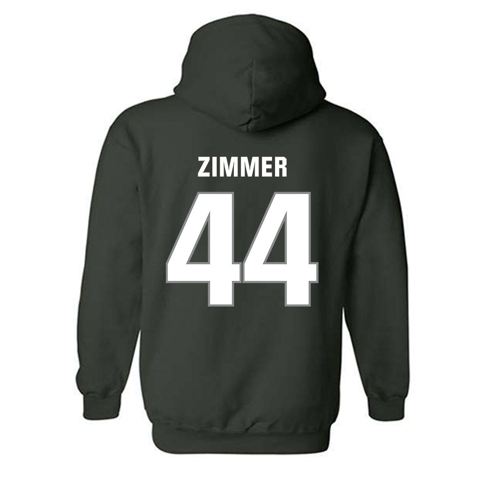 Michigan State - NCAA Baseball : Ryan Zimmer - Hooded Sweatshirt-1