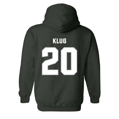 Michigan State - NCAA Baseball : Joshua Klug - Hooded Sweatshirt-1