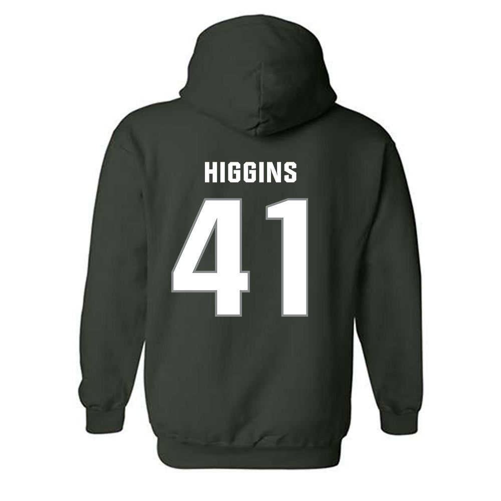 Michigan State - NCAA Baseball : Nolan Higgins - Hooded Sweatshirt Classic Shersey