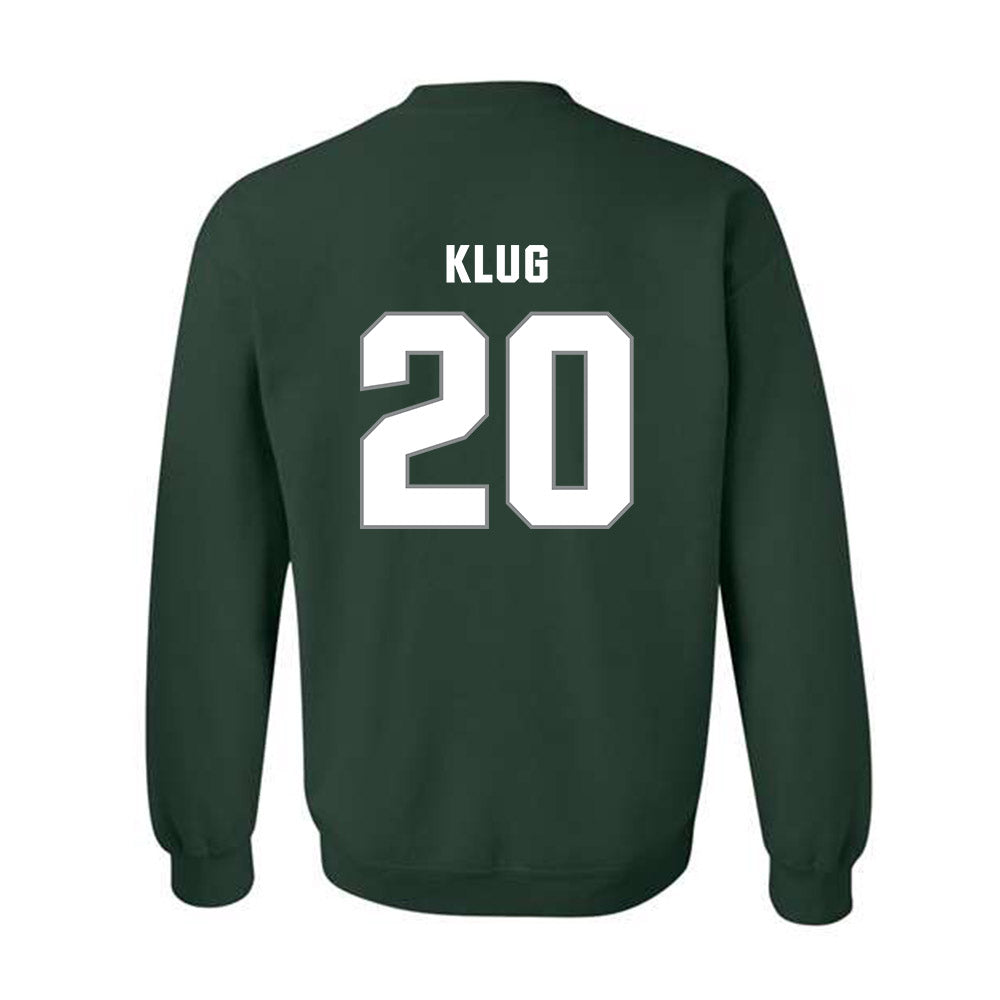 Michigan State - NCAA Baseball : Josh Klug - Crewneck Sweatshirt-1