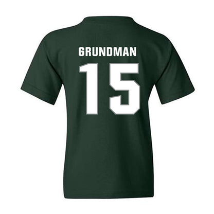 Michigan State - NCAA Baseball : Gannon Grundman - Youth T-Shirt-1
