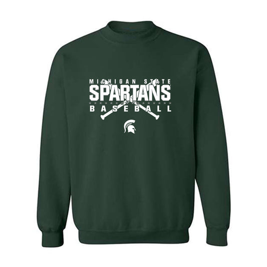 Michigan State - NCAA Baseball : Brady Chambers - Crewneck Sweatshirt