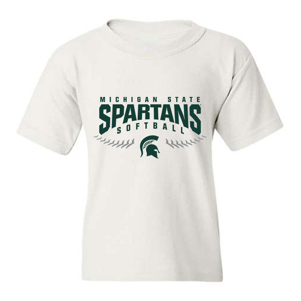Michigan State - NCAA Softball : Ava Coffinger - Youth T-Shirt-0