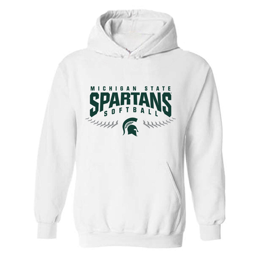 Michigan State - NCAA Softball : Natalie Lower - Hooded Sweatshirt-0
