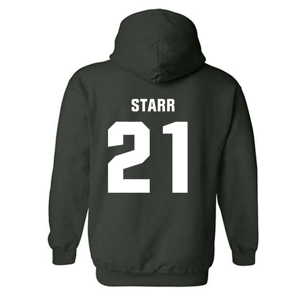Michigan State - NCAA Softball : Alex Starr - Hooded Sweatshirt-1
