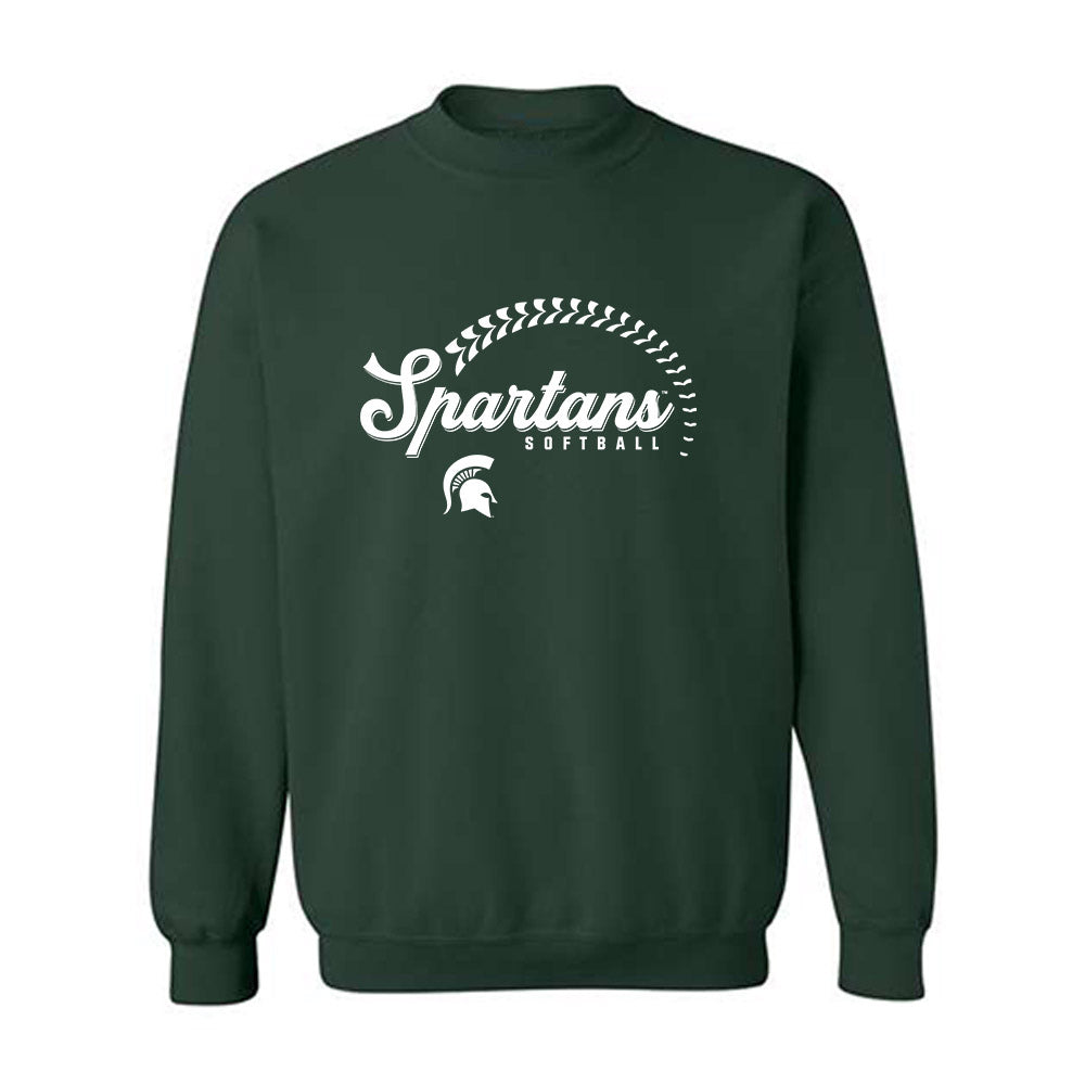 Michigan State - NCAA Softball : Macy Lee - Crewneck Sweatshirt-0