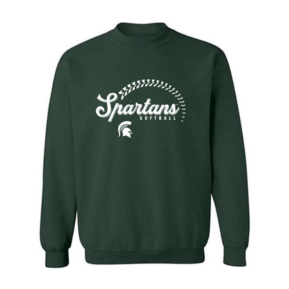 Michigan State - NCAA Softball : Natalie Lower - Crewneck Sweatshirt-0